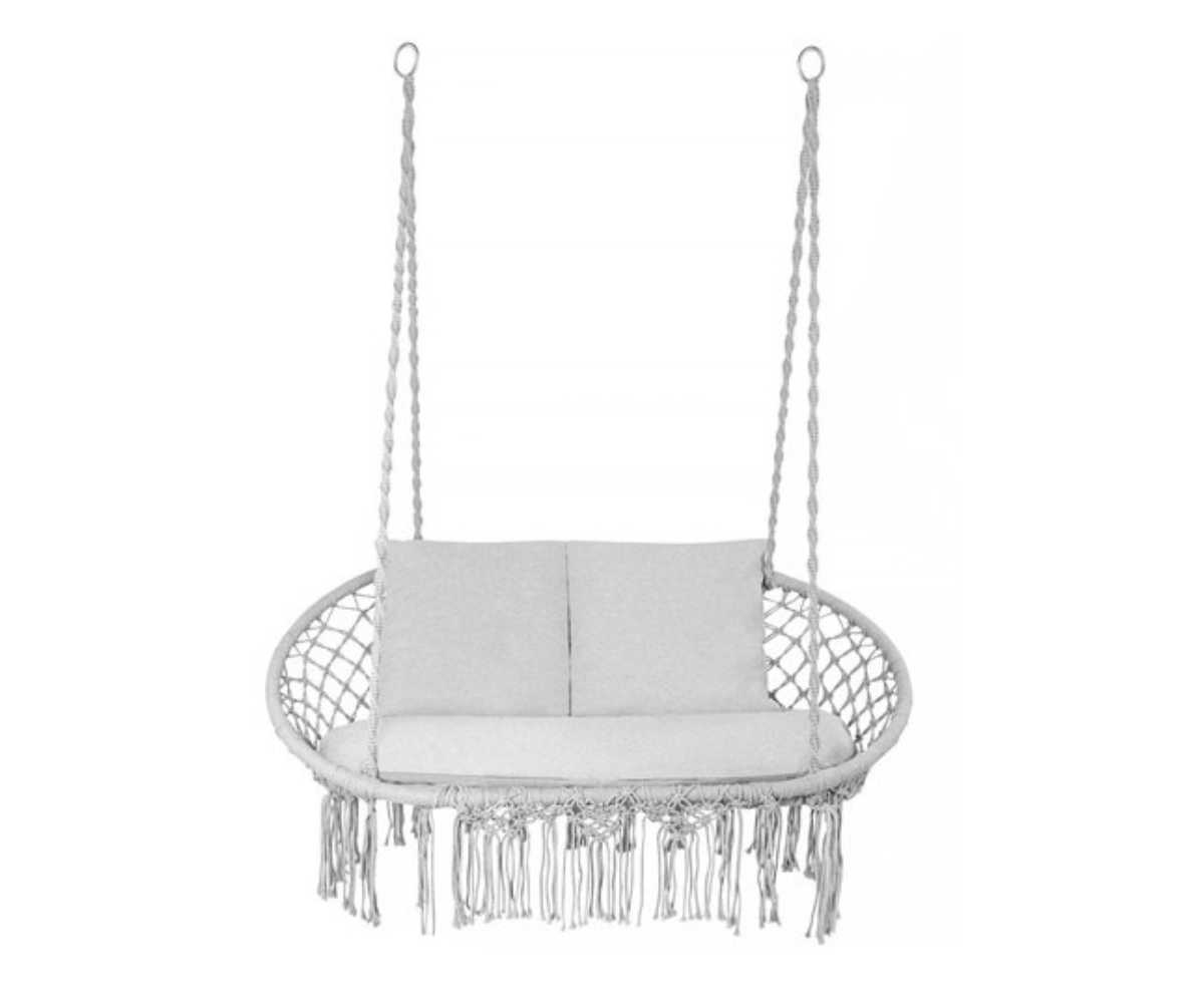 Ripptool patjade ja hoiukotiga aeda, rõdule või elutuppa