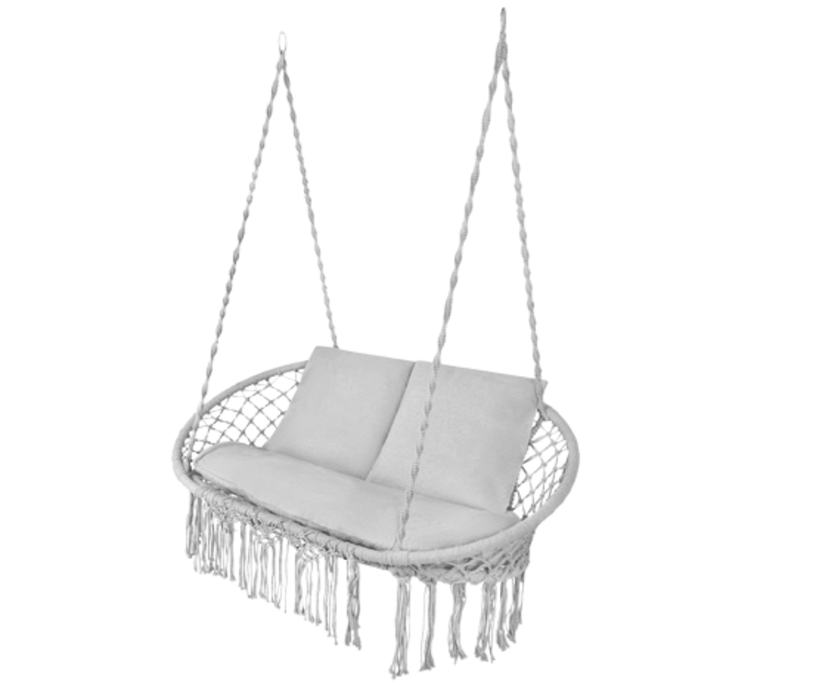 Hall Brasiilia stiilis ripptool kokkupandava jalatoe ja patjadega