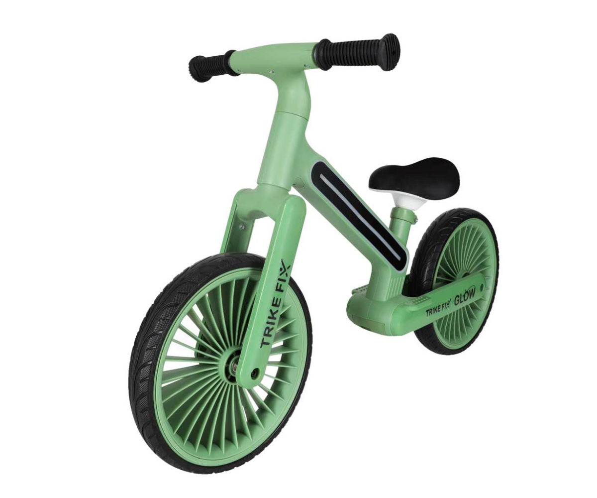 LED jooksuratas Trike Fix Glow 12” (2-5a) – roheline