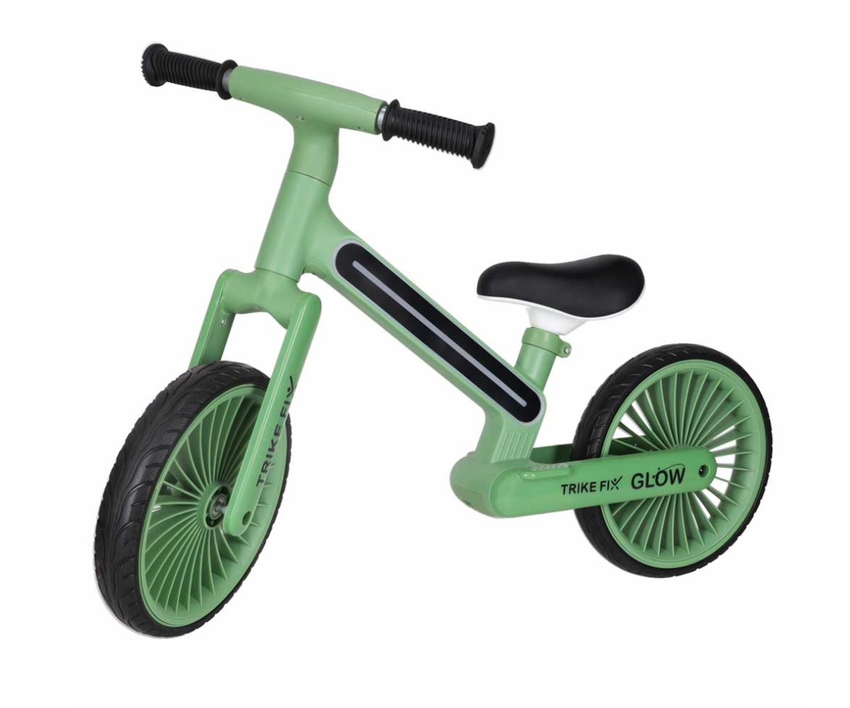 LED jooksuratas Trike Fix Glow 12” (2-5a) – roheline