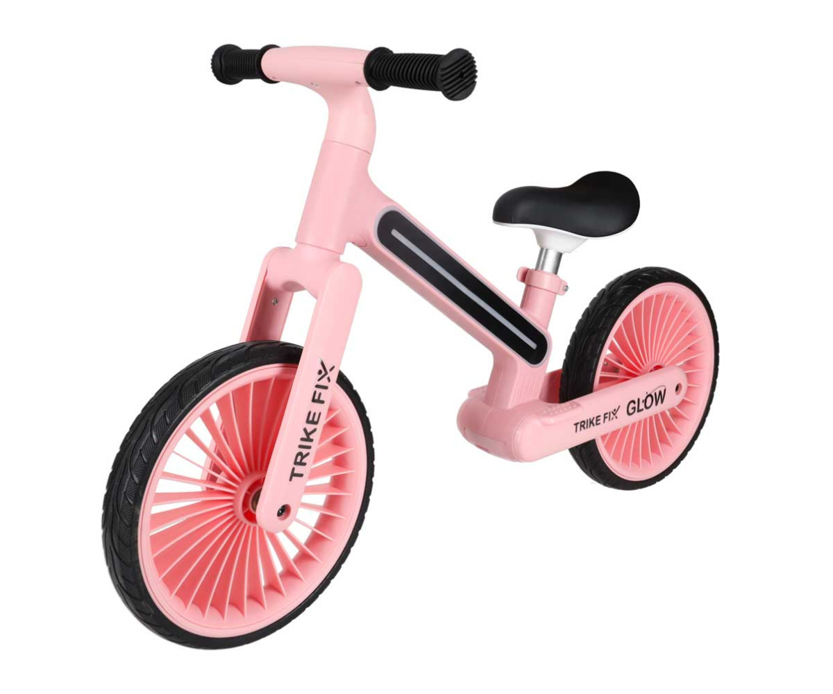 LED jooksuratas Trike Fix Glow 12” (2-5a) – roosa