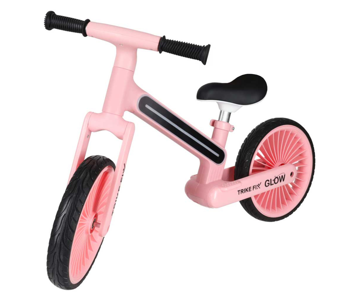 LED jooksuratas Trike Fix Glow 12” (2-5a) – roosa