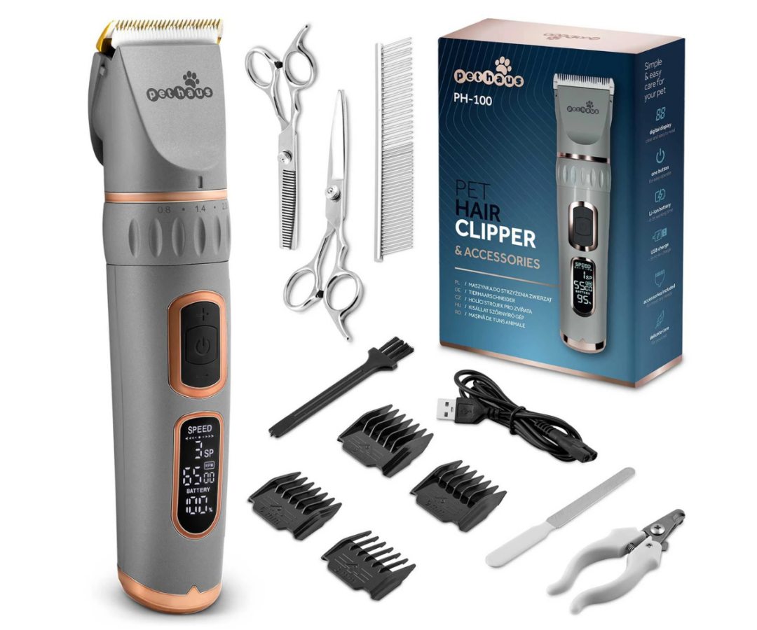 Kompaktne Pethaus PH-100 hall loomalõikur koduseks kasutamiseks