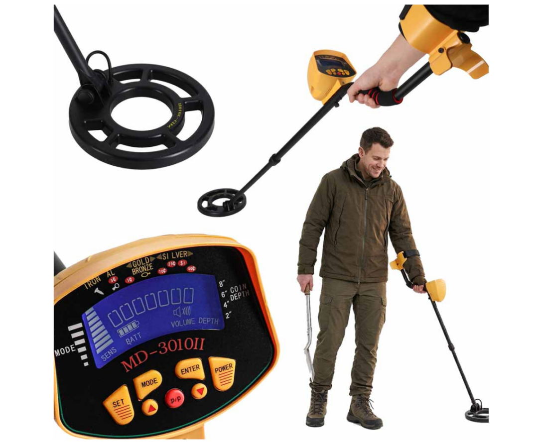 MD3010 detektor metallide leidmiseks erinevates tingimustes