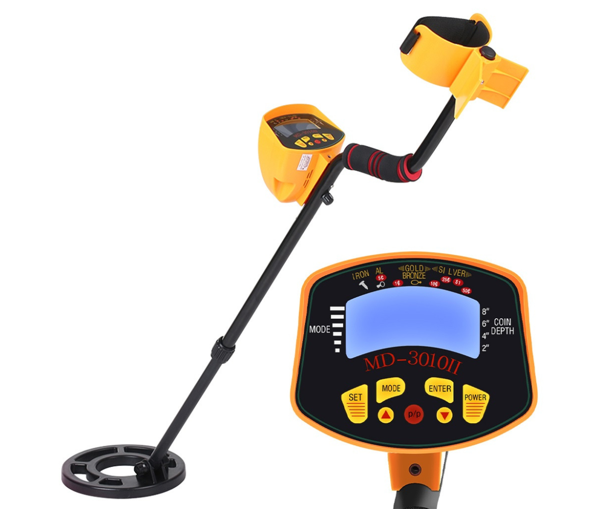 Automaatse tuvastusega metallidetektor harrastajale