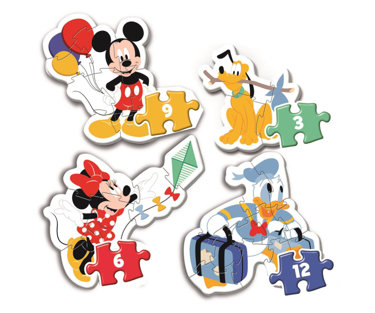 Clementoni esimesed pusled Disney Miki Hiire kirkate piltide ja tugevate tükkidega