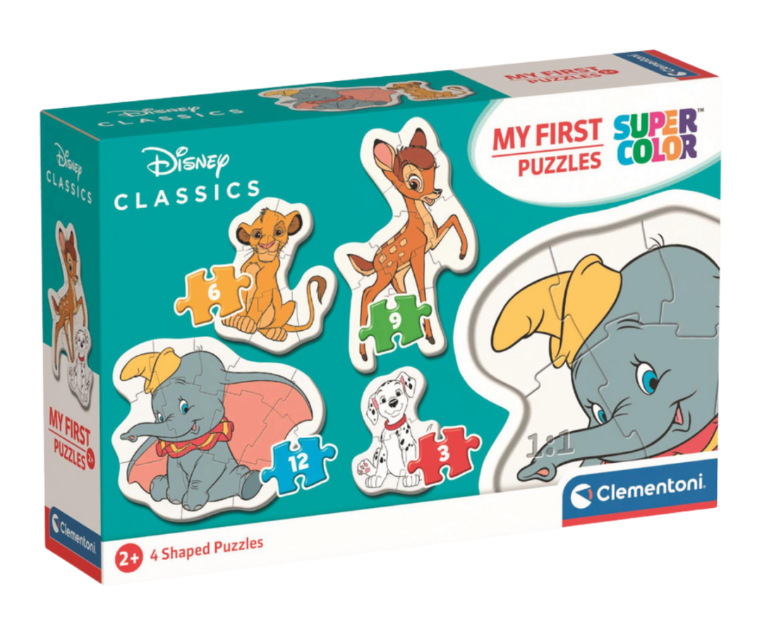 Arendav Disney puslekomplekt väikestele lastele suurte pusletükkidega