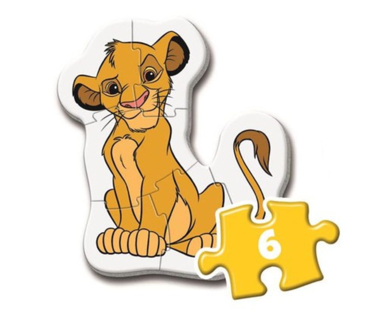 Laste puslekomplekt Disney tegelastega alates 2. eluaastast