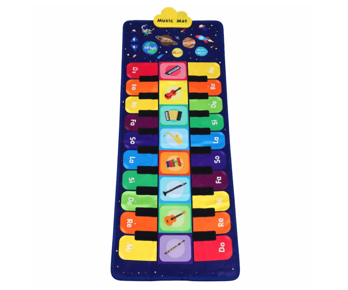 Interaktiivne muusikamatt lastele 20 klahvi ja helidega