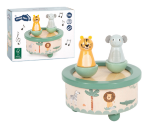 Dekoratiivne puidust muusikatoos Safari lapse tuppa ja kingituseks