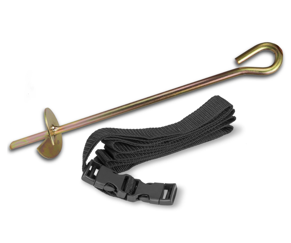 Batuudi ankrukomplekt 3 tk koos rihmadega