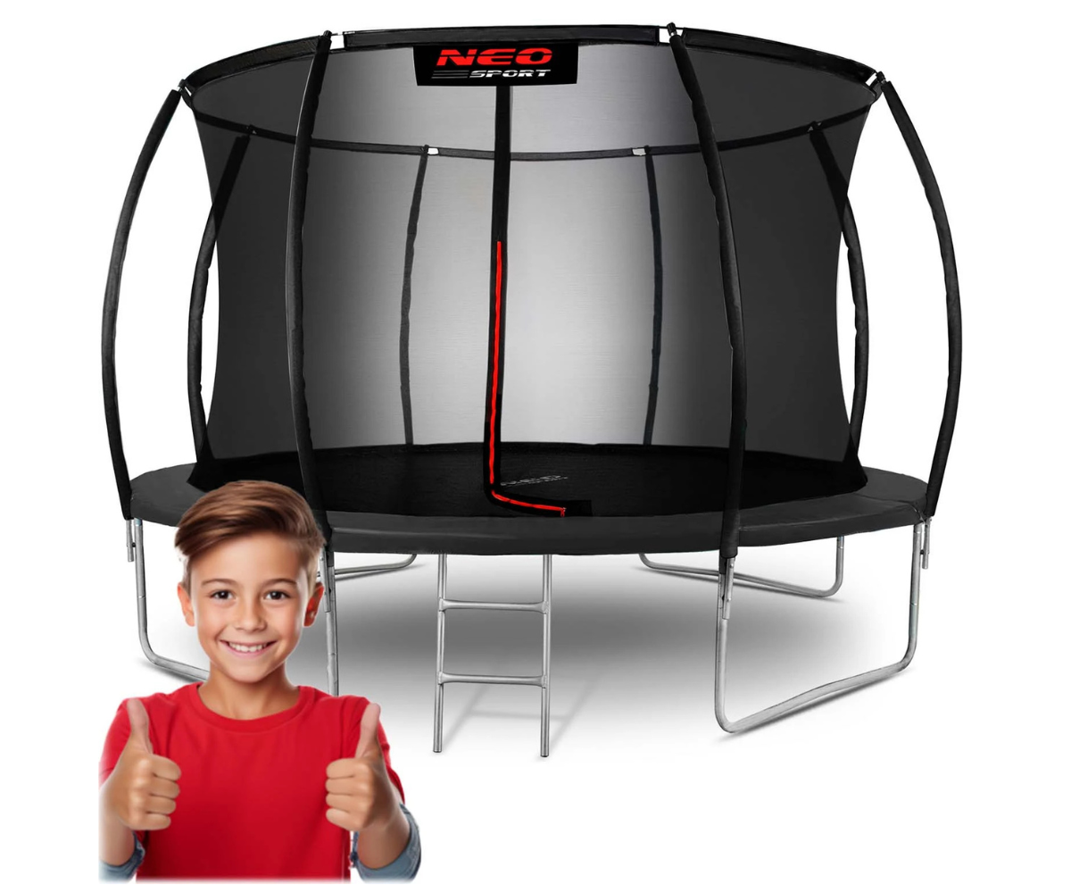 Aia batuut metallredeliga mugavaks ja turvaliseks sisenemiseks.