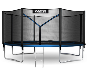 Neo-Sport 435 cm batuut turvaliseks ja lõbusaks õuemänguks.