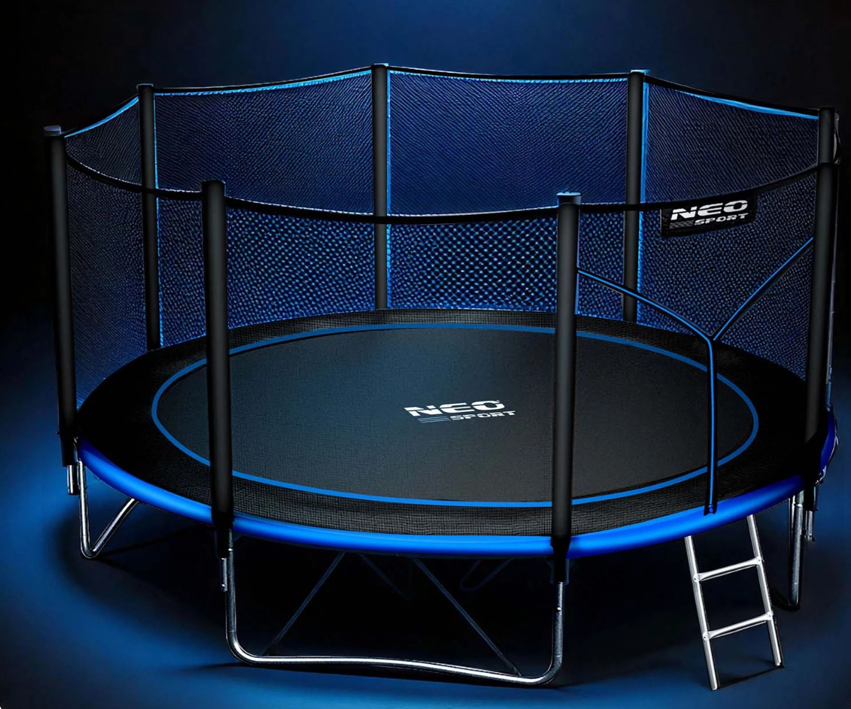 Suur batuut aeda lastele ja perele.