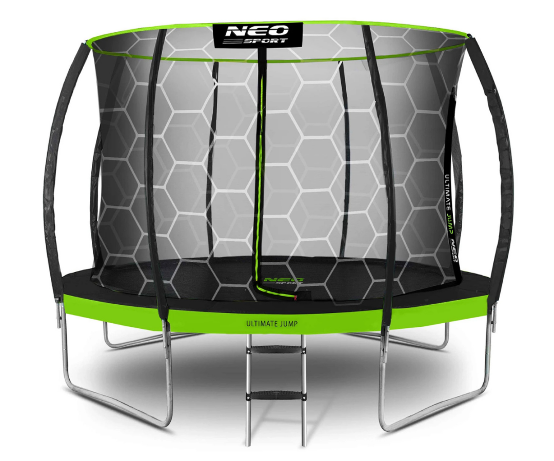 Neo-Sport batuut 435 cm aeda lõbusaks ja aktiivseks mänguks