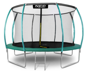 Neo-Sport aiabatuut turvavõrgu, redeli ja suure hüppealaga