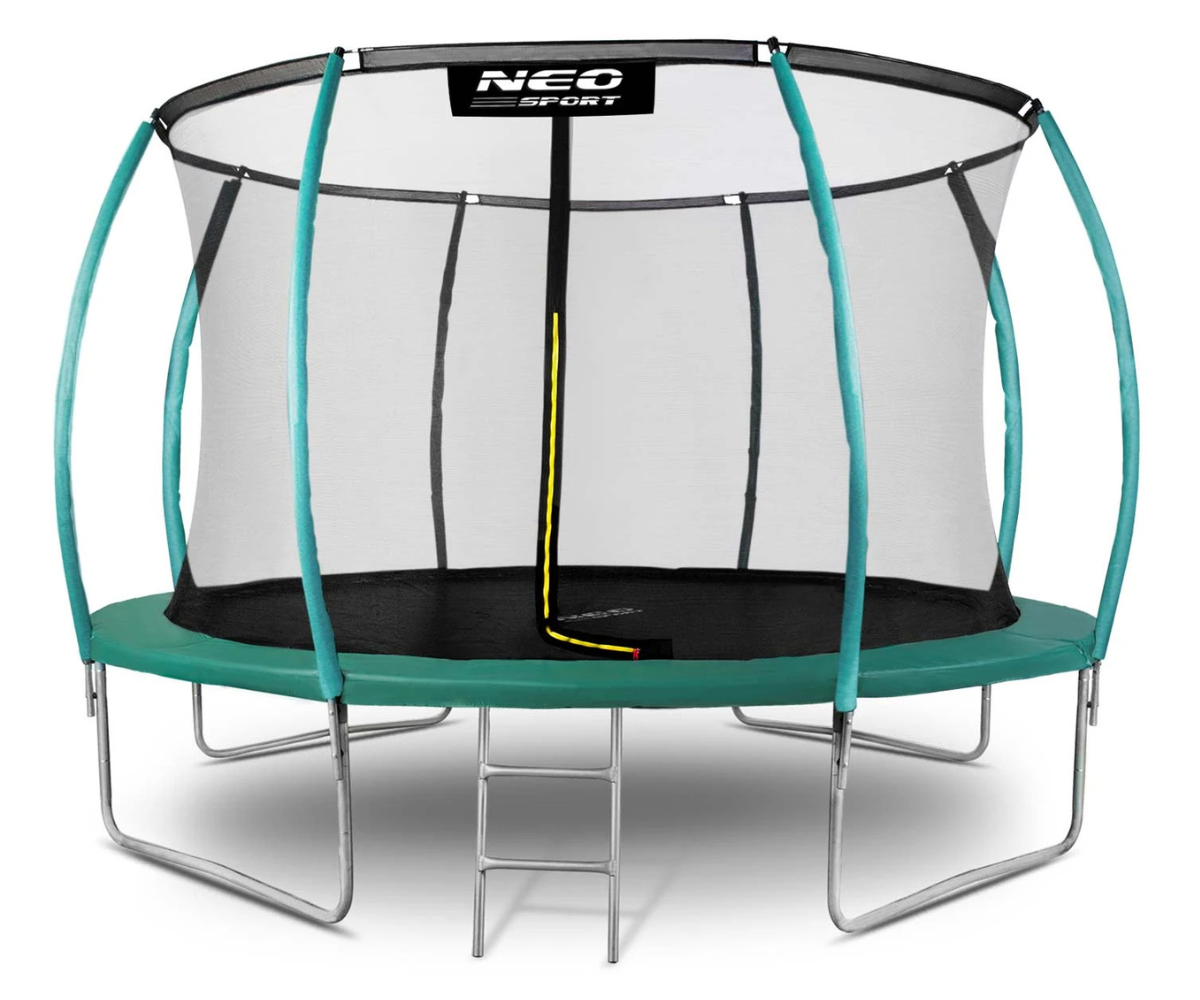 Neo-Sport aiabatuut turvavõrgu, redeli ja suure hüppealaga