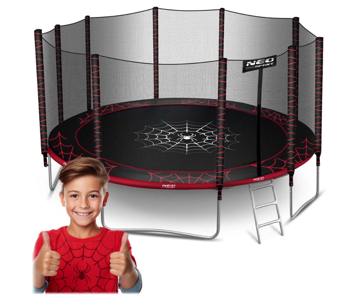 Neo-Sport 465 cm batuut tsingitud terasraamiga.