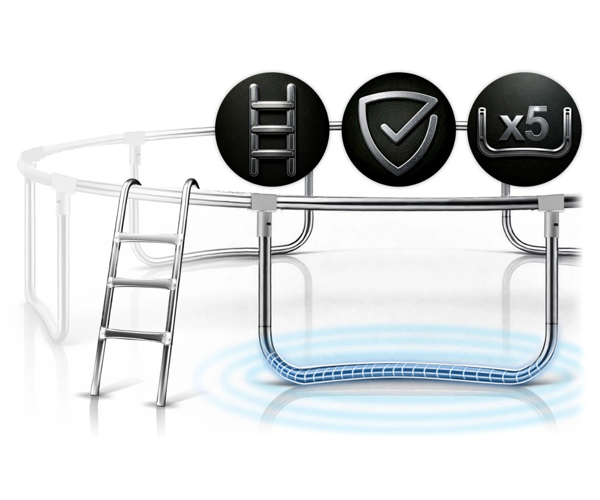 Neo-Sport batuut õues aktiivseks liikumiseks.