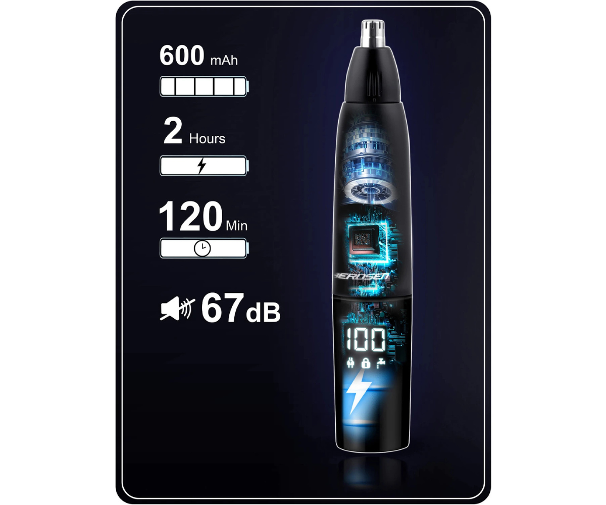 Berdsen BD-269 juhtmevaba trimmer USB-C laadimisega