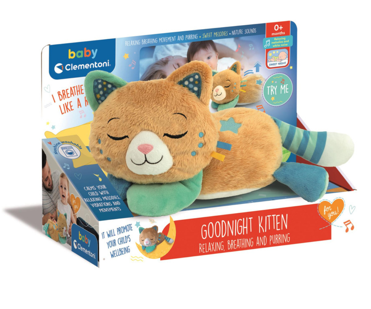 Clementoni 17593 nurruv plüüsist kassipoeg alates sünnist