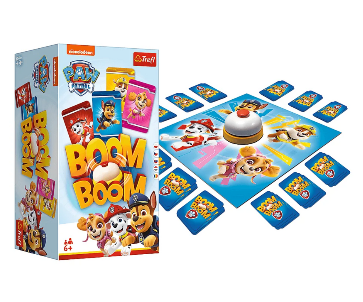 Boom Boom Käpapatrull mäng tähelepanu, kiiruse ja osavuse arendamiseks