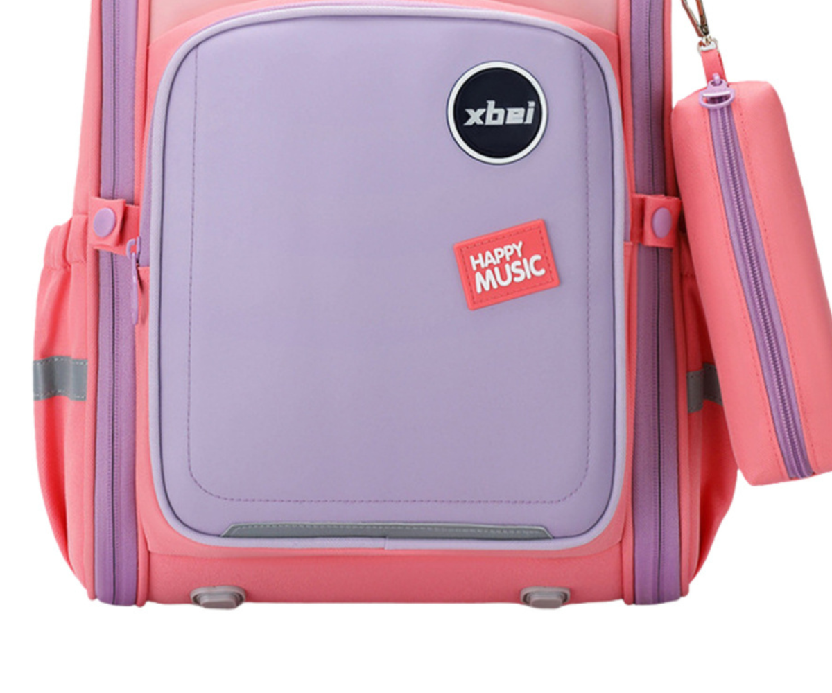 Pastelne koolikott ükssarvikuga 21 l ja rinnarihmaga