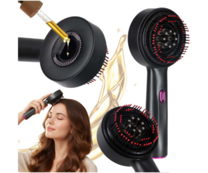 Peamassaažihari infrapuna valgusega + õli aplikaatoriga – must