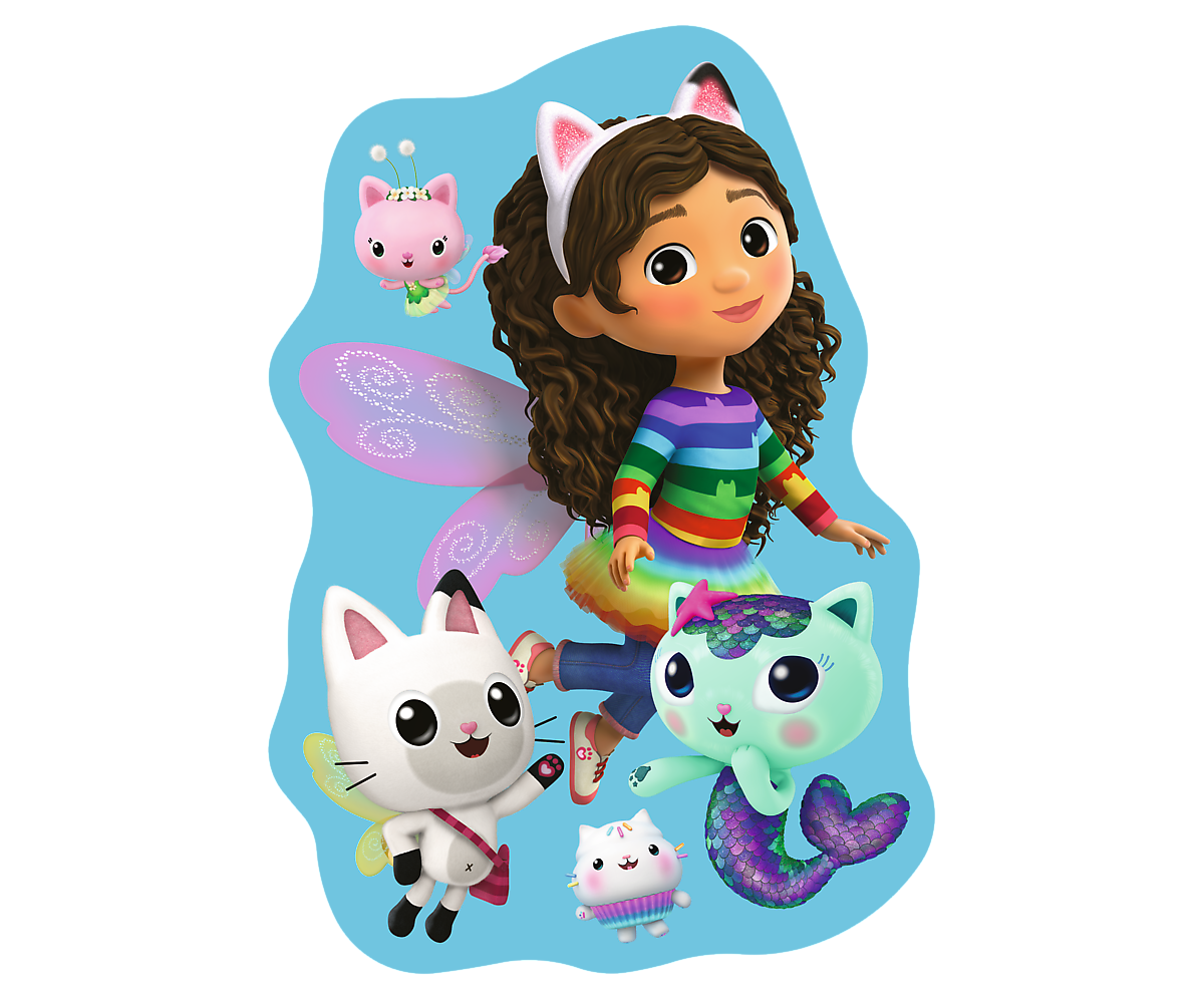 Rõõmus Gabby puidust pusle lapsele 50 vastupidava tükiga