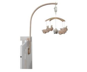 Puidust Little Dutch karussell Baby Bunny tegelaste ja hällilauluga