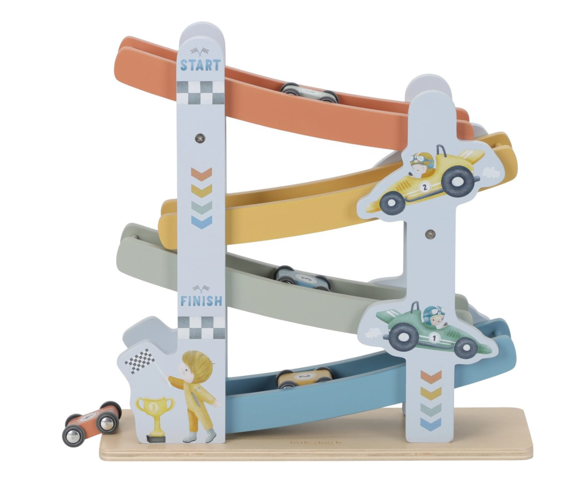 Little Dutch Blue rallirada väikesele autohuvilisele