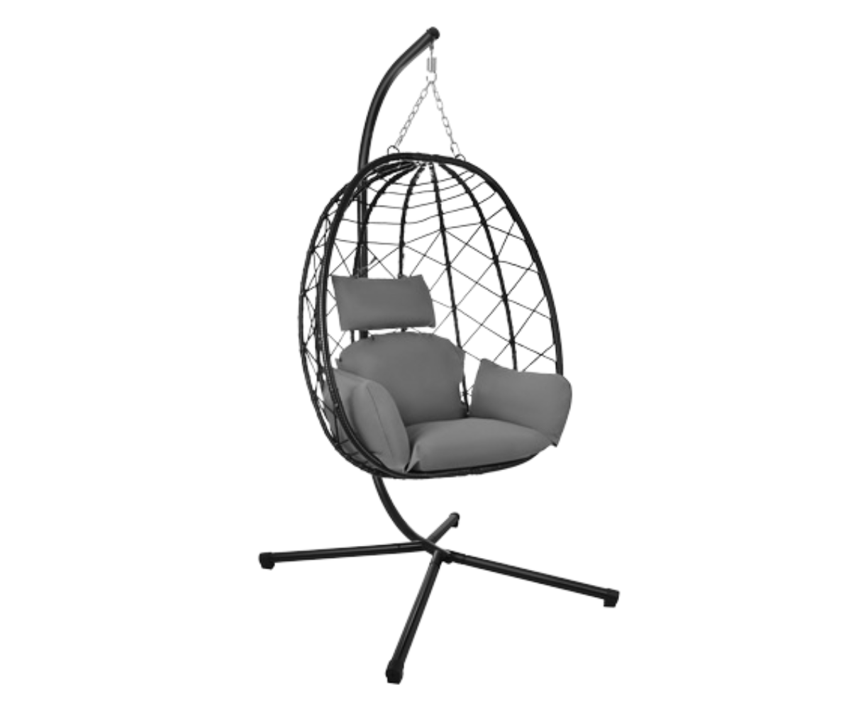 Mugav ripptool-kiik õuealale lugemiseks, puhkuseks ja lõõgastumiseks