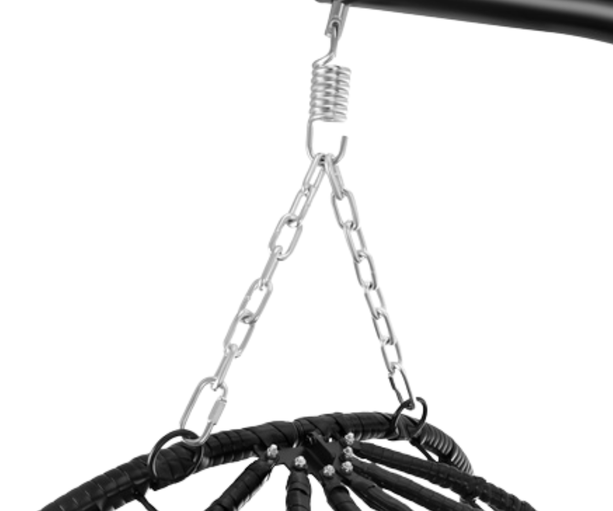 Stiilne õue ripptool pehmete patjade ja 150 kg kandevõimega