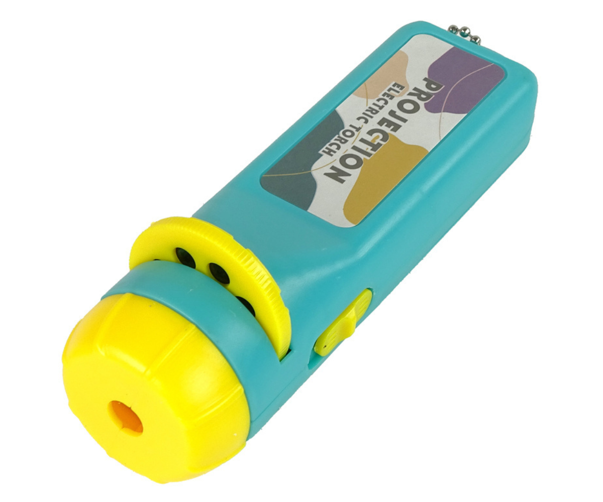 Sinine mänguprojektor 3 pildiketta ja 24 erineva kujutisega