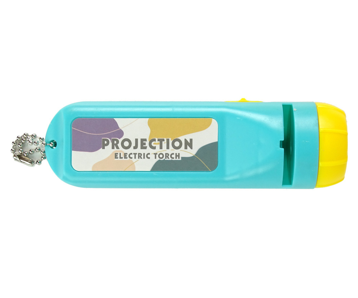 Laste projektor putukate, dinosauruste ja puuviljade piltidega