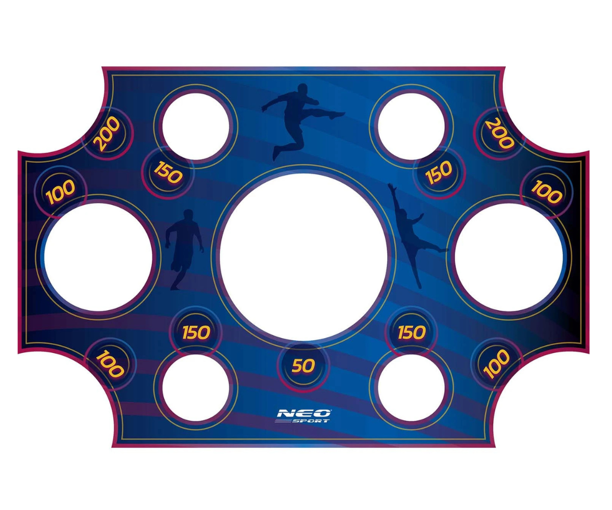 Täpsustreeninguks mõeldud Neo-Sport väravamatt mõõdus 300 x 200 cm