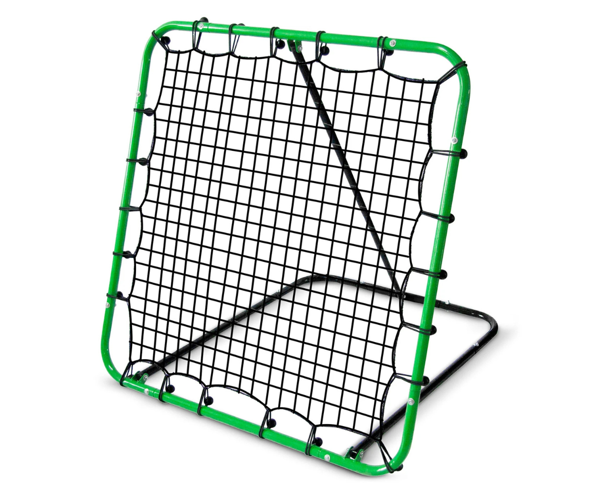 Neo-Sport jalgpallivärav polüetüleenvõrgu ja kinnitusklambritega