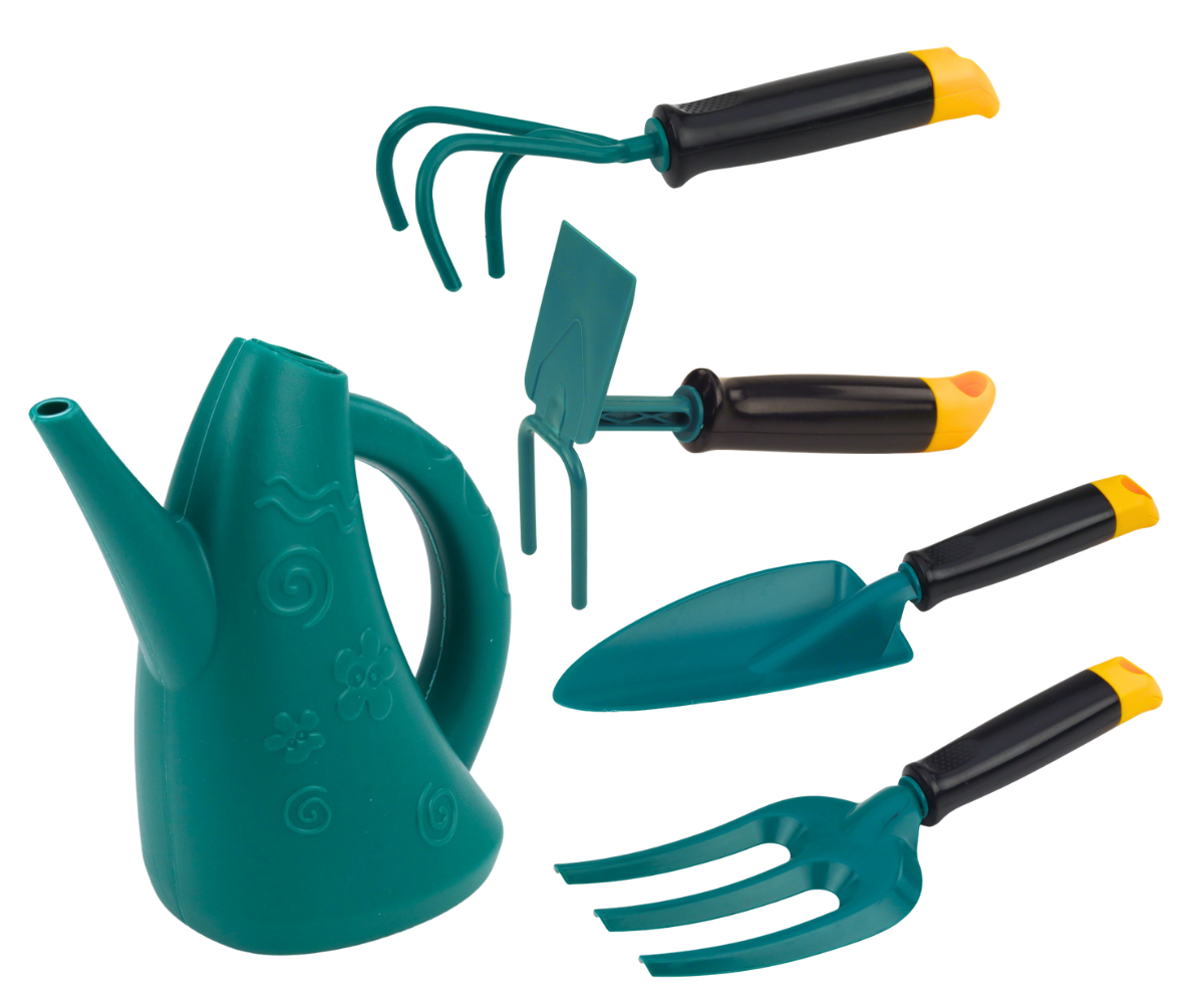 Kohvriga väikese aedniku komplekt aktiivseks õuemänguks ja rollimänguks