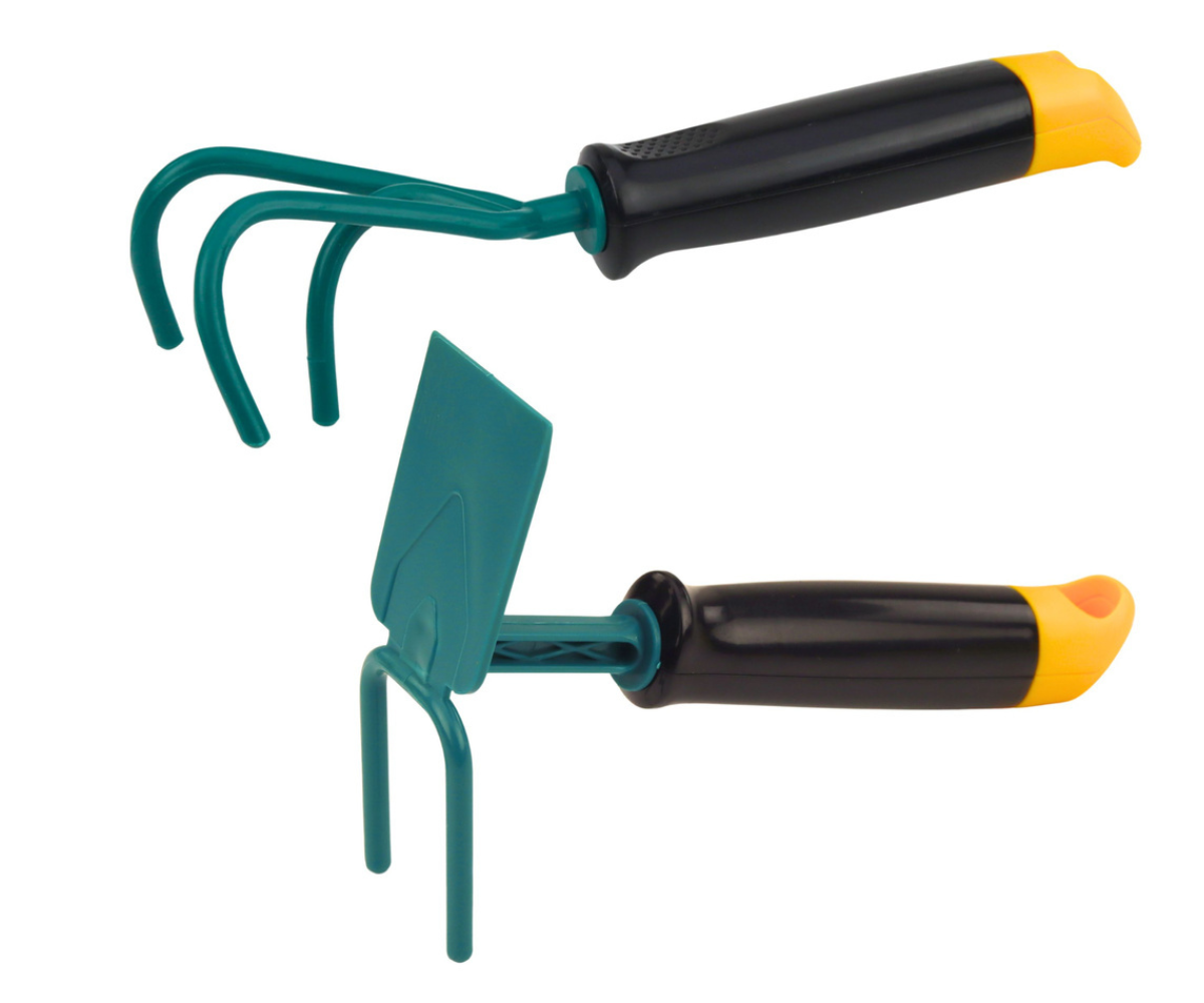 Väikese aiandushuvilise komplekt praktilise kohvri ja tööriistadega