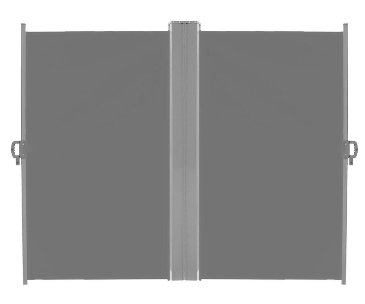 Külgmarkiis terrassile 180x620cm - hall, tagakülje vaade.