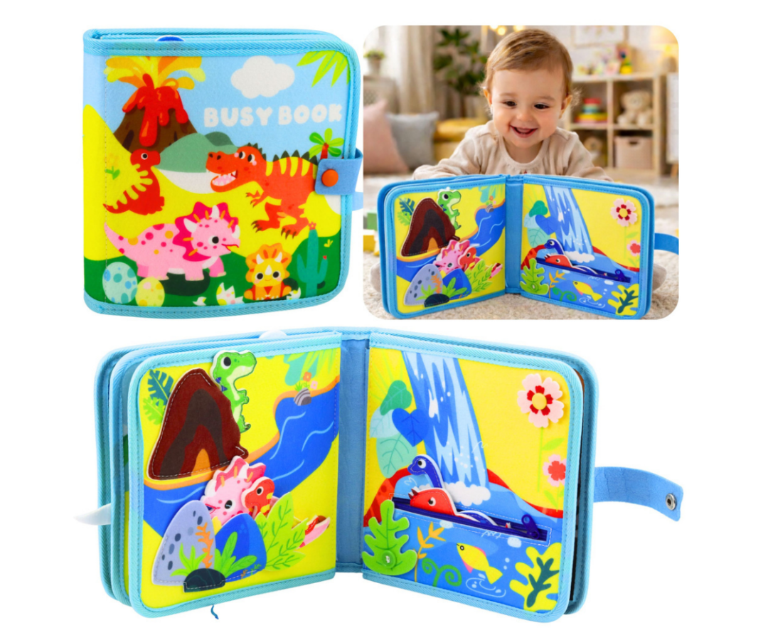 Arendav vildist tegevusraamat lapsele kodus ja reisil