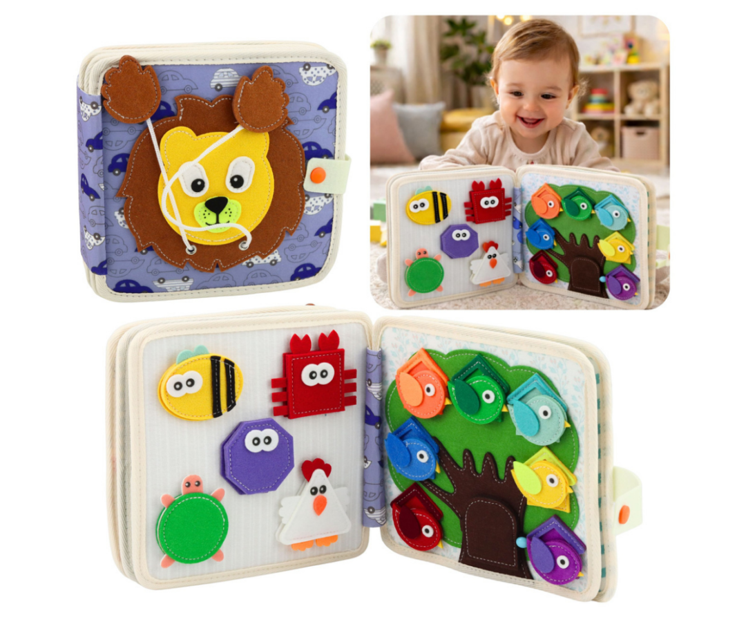 Arendav vildist tegevusraamat lapsele kodus ja reisil