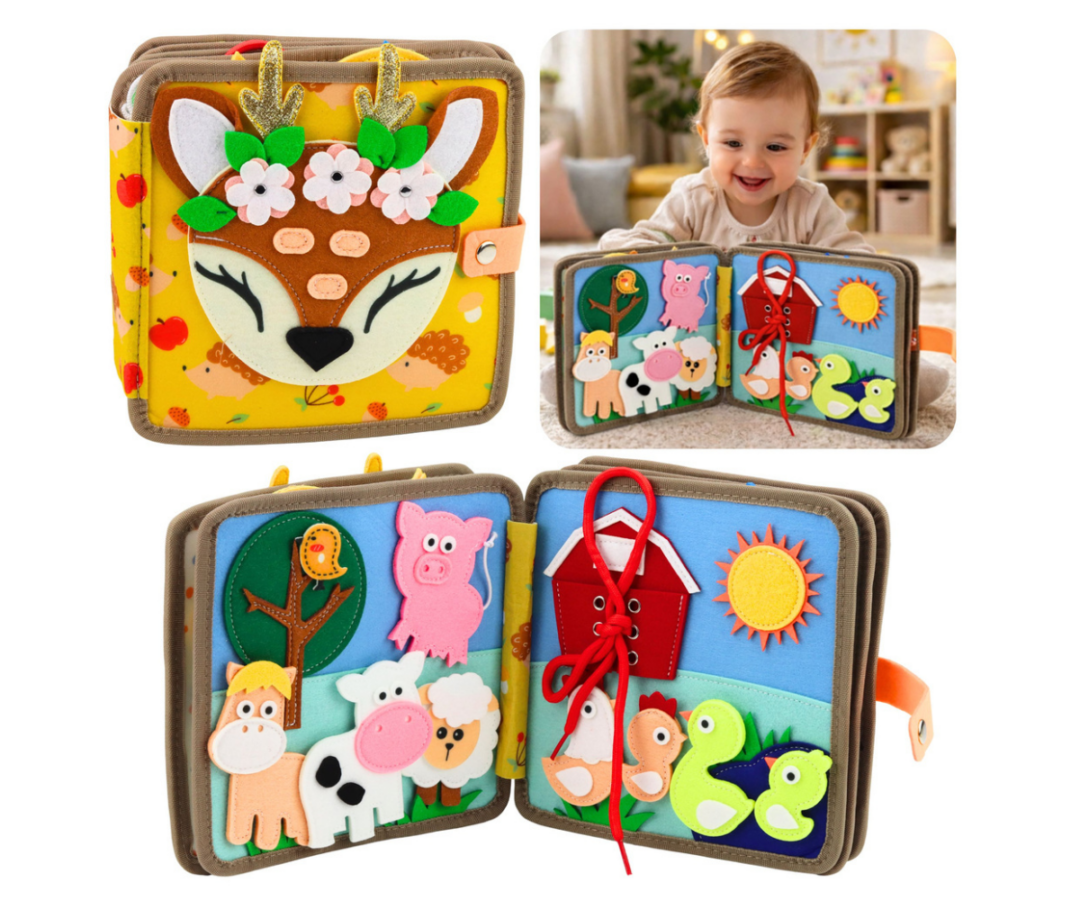 Arendav vildist tegevusraamat lapsele kodus ja reisil