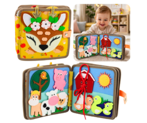 Arendav vildist tegevusraamat lapsele kodus ja reisil