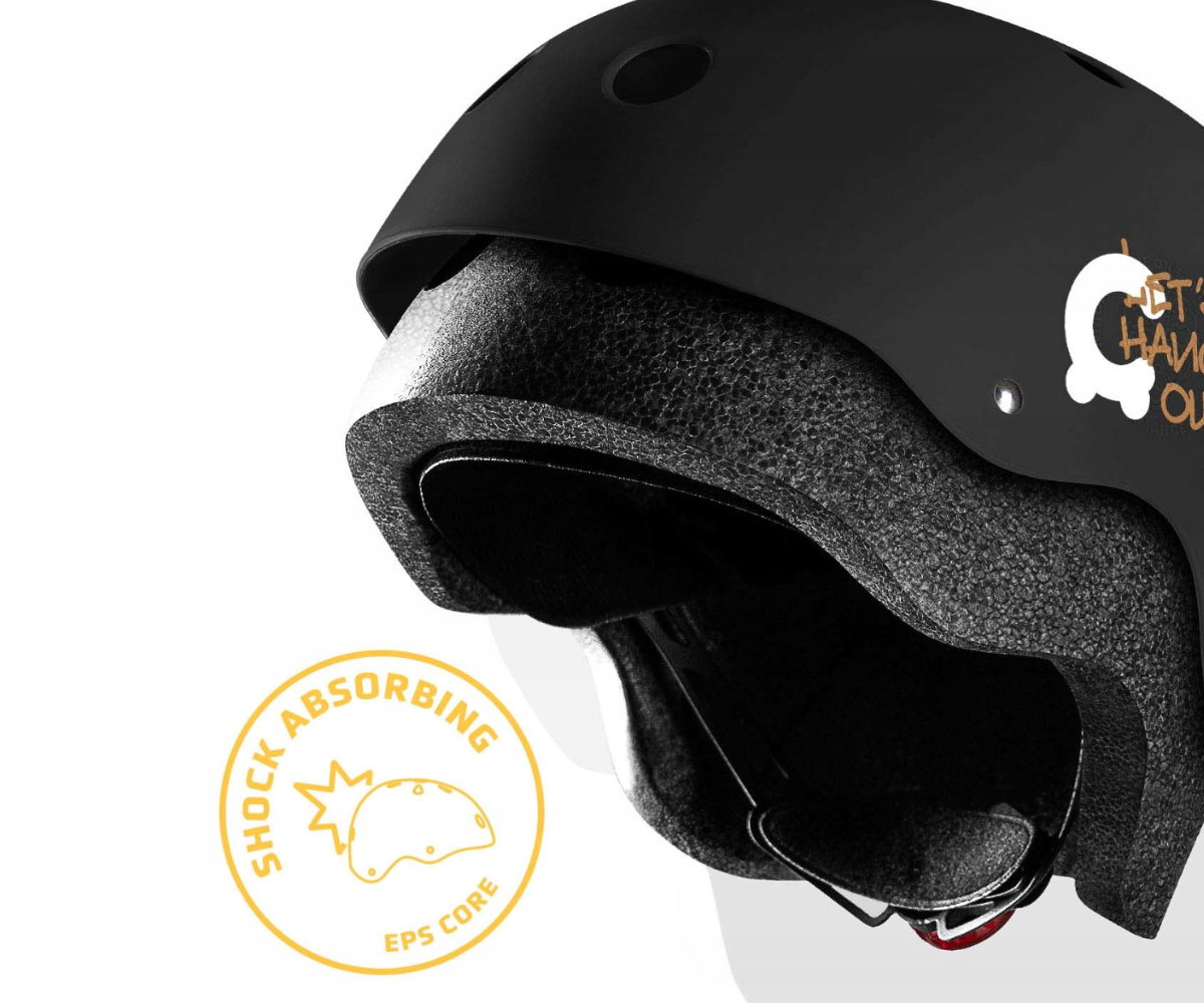 Cariboo kaitsekiiver lapsele tagumise valgustiga