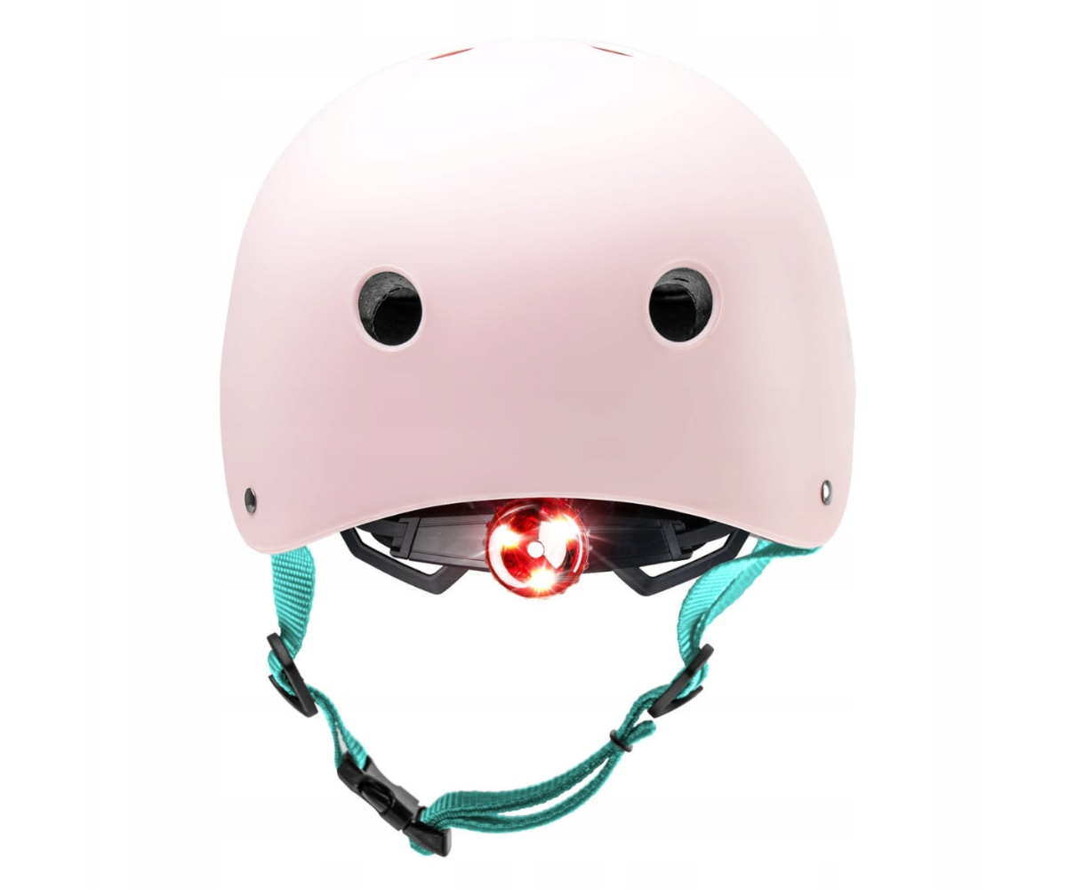 Laste kiiver tõukeratta ja jalgrattaga sõitmiseks roosa