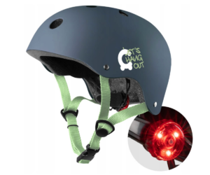 Laste kiiver tõukeratta ja jalgrattaga sõitmiseks tumesinine