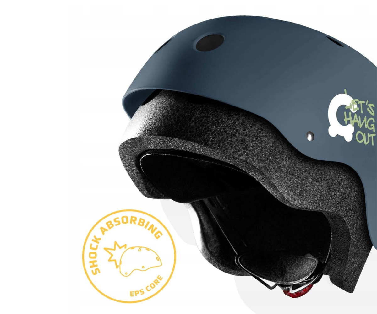 Cariboo kaitsekiiver lapsele tagumise valgustiga