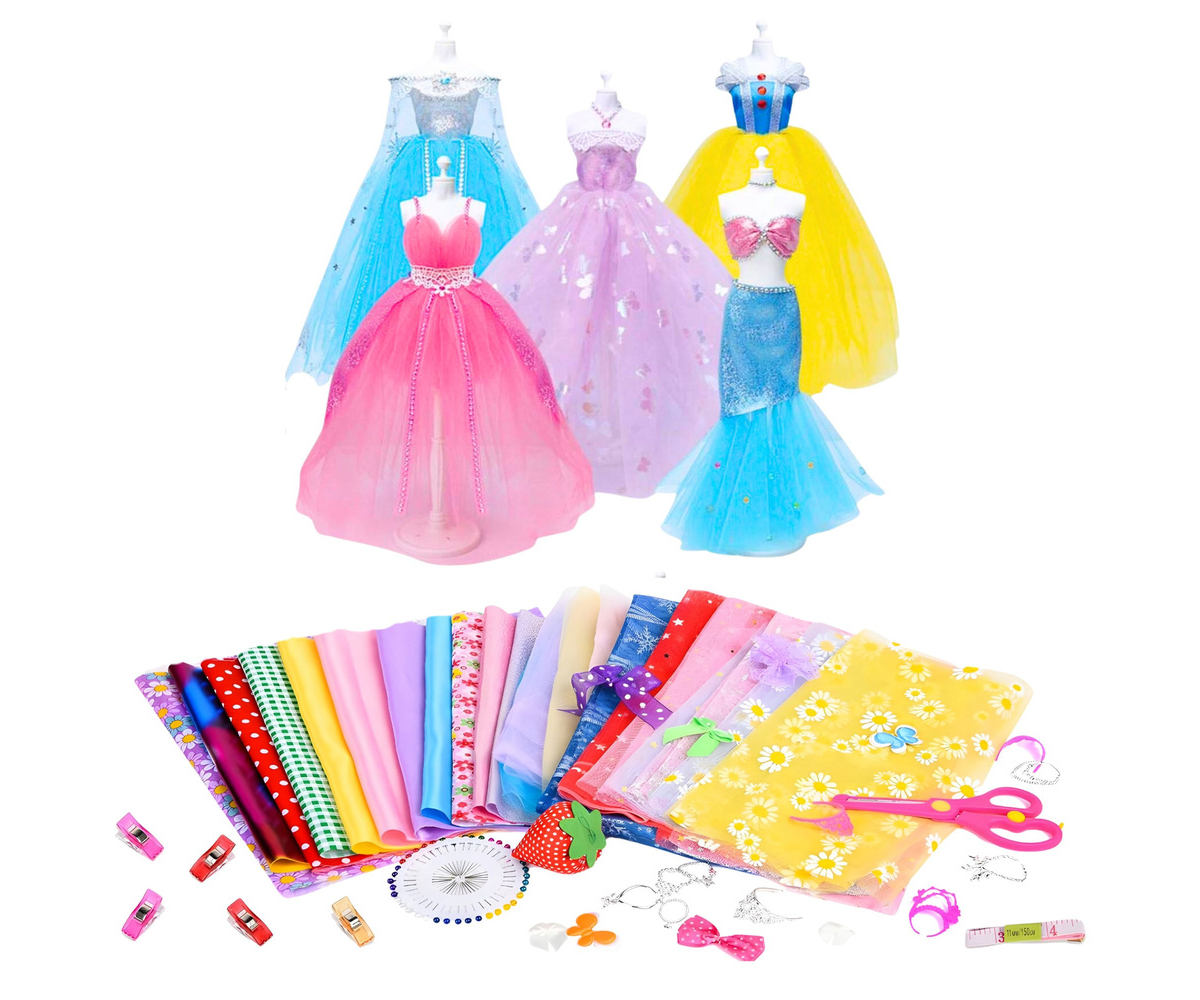 DIY nukuriiete õmblemise komplekt mannekeeniga