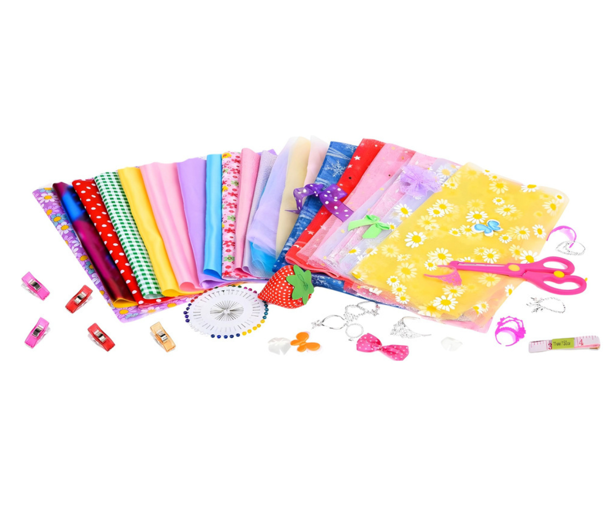 Loov käsitöökomplekt lapsele moedisaineri mänguks